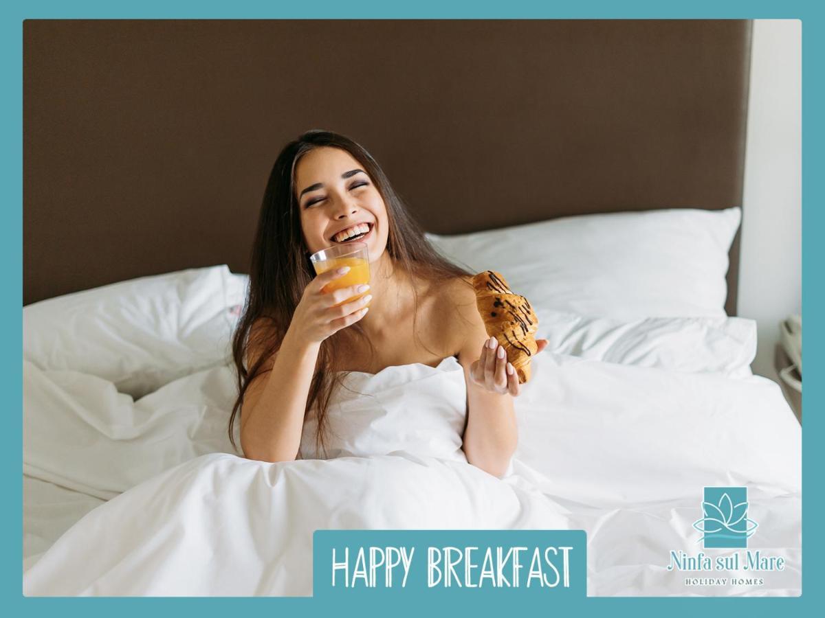 Ninfa Sul Mare Apartments 50 M E T R I Dal Mare Best Breakfast And Free Parking Capo Vaticano Ngoại thất bức ảnh