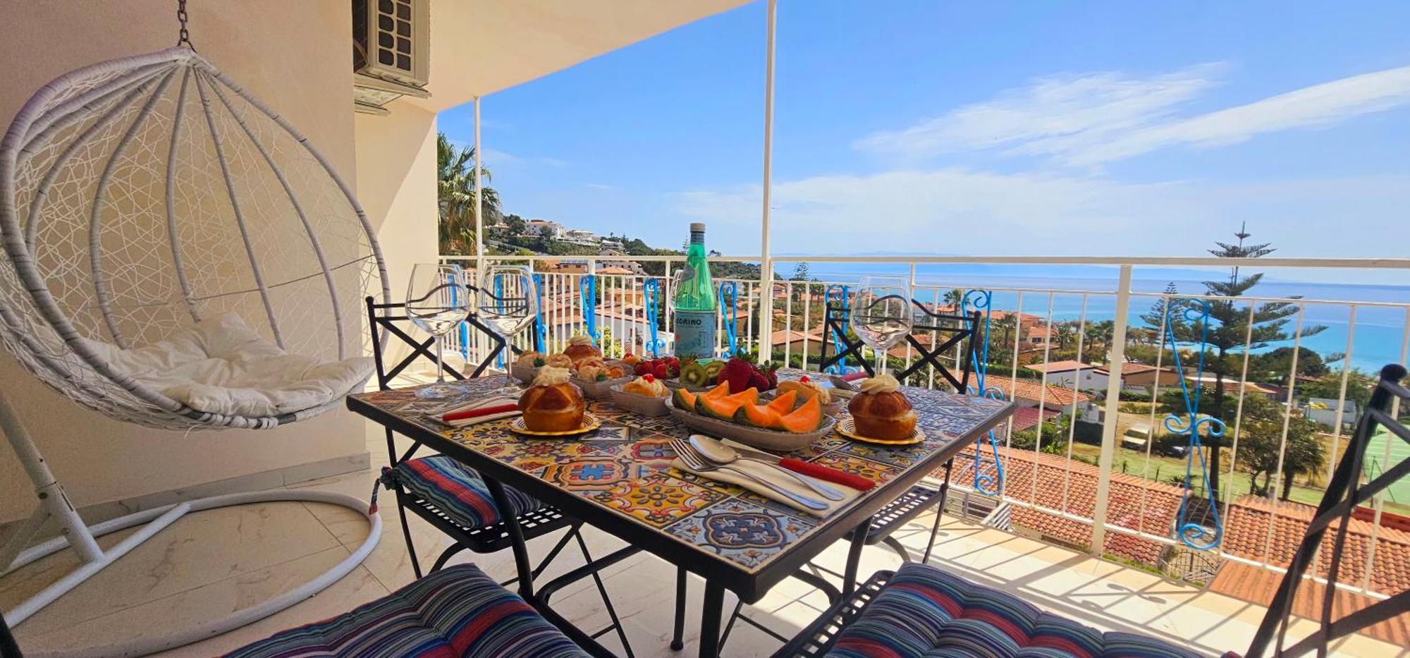 Ninfa Sul Mare Apartments 50 M E T R I Dal Mare Best Breakfast And Free Parking Capo Vaticano Ngoại thất bức ảnh